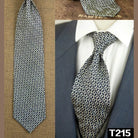 Classic Multicolor Silk Ties: Geometric & Floral Designs - VacationGrabs