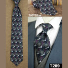 Classic Multicolor Silk Ties: Geometric & Floral Designs - VacationGrabs