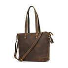 Designer Leather Handbag Women Fashion Work Totes Cowhide - VacationGrabs
