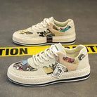 Men’s Sneakers Skateboard Platform Cartoon Graphic Shoes - VacationGrabs