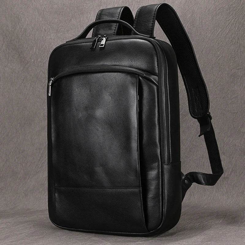 Unique Designer Leather Beetle Style Backpack for Men and Women - VacationGrabs