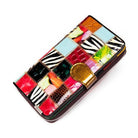 Hot Fashion Patchwork Leather Women’s Long Wallet & Phone Pouch - VacationGrabs