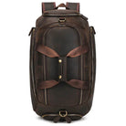 Genuine Leather Travel Backpack Dual Use for Men Luxury Travel - VacationGrabs