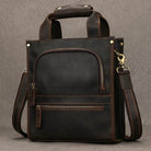 High-Quality Men’s Leather Shoulder Bag Crossbody Business Tote - VacationGrabs