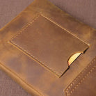 Men's Retro Leather Small Crossbody Phone Bag Cowhide Sling - VacationGrabs