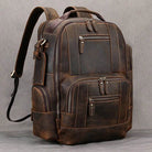 Hot Multifunction Fashion Men Backpack Vintage Leather Daypack - VacationGrabs