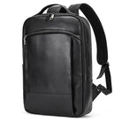 Vintage Men's Crazy Horse Leather Backpack Travel Rucksack Bag - VacationGrabs