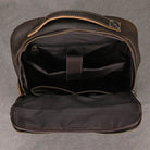 Vintage Men's Crazy Horse Leather Backpack Travel Rucksack Bag - VacationGrabs
