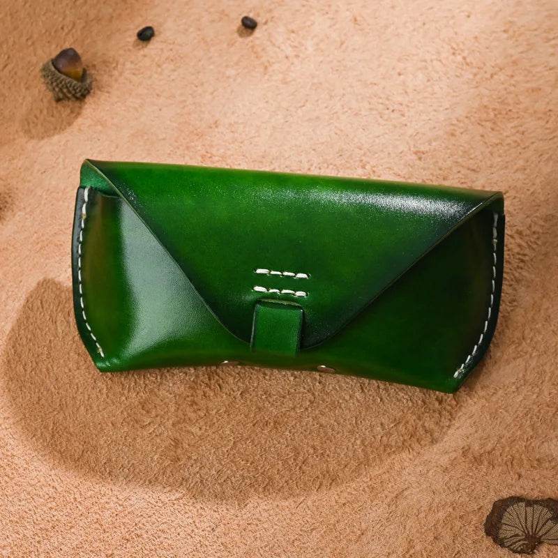 Leather Sunglass Case Wallet Vintage Fashion Cover for Glasses - VacationGrabs