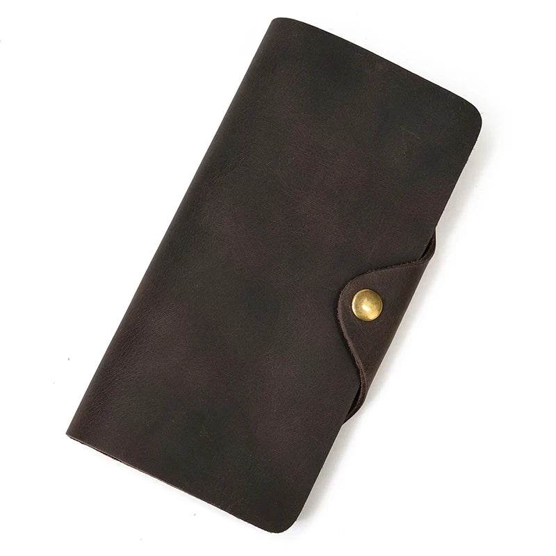 High Quality Men’s Bifold Wallet for Credit Cards Leather Purse - VacationGrabs