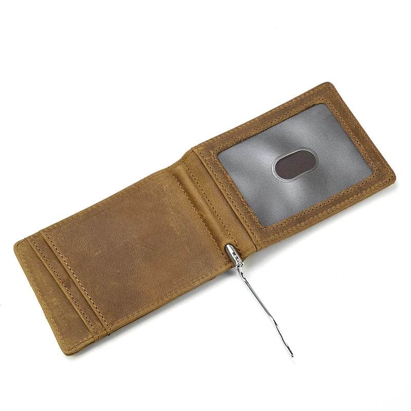 Simple Design Money Clip Wallet for Men & Women Dollar Card Wallet - VacationGrabs