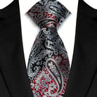 Luxury Floral Paisley Tie Set for Men - VacationGrabs