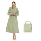 Womens Stylish Waterproof Raincoats with Travel Tote Bag - VacationGrabs
