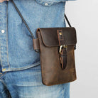 Fashion Genuine Leather Crossbody Sling Bag for Men & Women - VacationGrabs