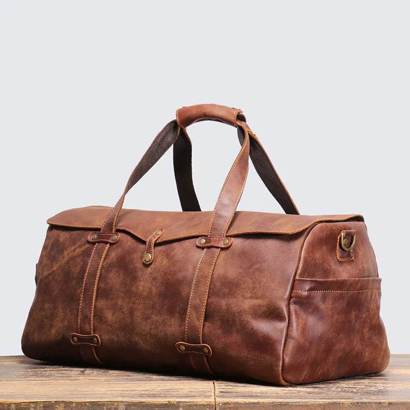 Luxury Designer Men’s Travel Duffle Bag Large Capacity Weekend - VacationGrabs