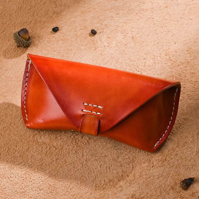 Leather Sunglass Case Wallet Vintage Fashion Cover for Glasses - VacationGrabs