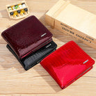 Designer Leather Wallet for Women Coins & Cards Evening Clutch - VacationGrabs