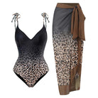 Women's Swimwear - 1PC Bold Floral Womens Backless Bathing Suit