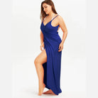 Plus Swimwear Cover-Up Summer Beach Pool Dress - VacationGrabs