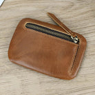 Genuine Leather Coin Wallet for Men & Women Card Holder Purse - VacationGrabs