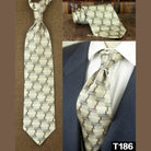 Classic Multicolor Silk Ties: Geometric & Floral Designs - VacationGrabs