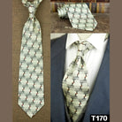 Classic Multicolor Silk Ties: Geometric & Floral Designs - VacationGrabs