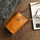 High Fashion Luxury Leather Shoulder Bag for Women Mobile Pouch - VacationGrabs