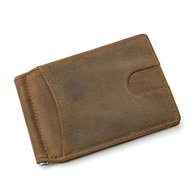 Simple Design Money Clip Wallet for Men & Women Dollar Card Wallet - VacationGrabs