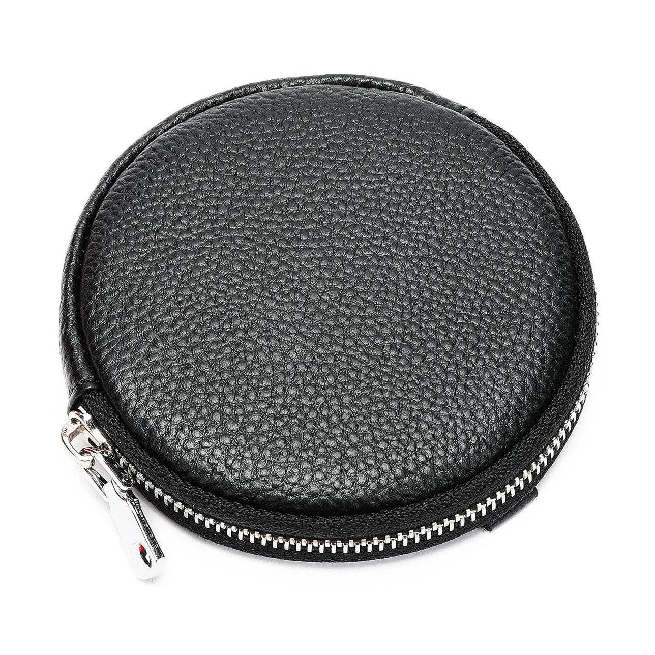 Retro Genuine Leather Keychain Key Case Bag Holder for Men - VacationGrabs