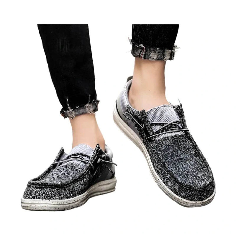Men’s Casual Canvas Loafers Breathable and Versatile - VacationGrabs