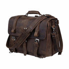 High Capacity Leather Laptop Briefcase Business Backpack - VacationGrabs