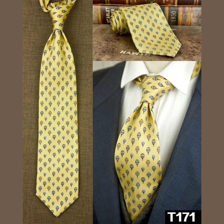 Classic Multicolor Silk Ties: Geometric & Floral Designs - VacationGrabs