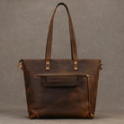 Luxury Designer Women’s Leather Shoulder Bag Laptop Crossbody Tote - VacationGrabs