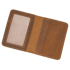 Genuine Leather Slim Wallet Coin Purse Cash Key Cards Holder - VacationGrabs