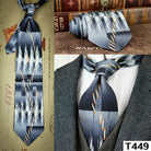 Classic Multicolor Silk Ties: Geometric & Floral Designs - VacationGrabs