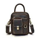 Genuine Leather Shoulder Waist Bag Men’s Small Crossbody Pouch - VacationGrabs