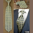 Classic Multicolor Silk Ties: Geometric & Floral Designs - VacationGrabs
