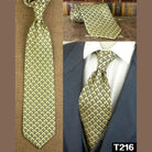 Classic Multicolor Silk Ties: Geometric & Floral Designs - VacationGrabs
