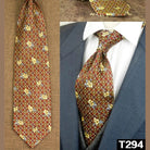 Classic Multicolor Silk Ties: Geometric & Floral Designs - VacationGrabs