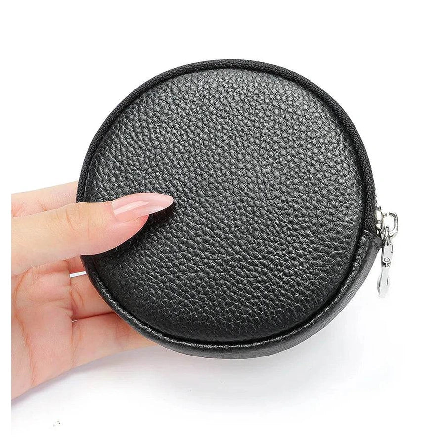 Retro Genuine Leather Keychain Key Case Bag Holder for Men - VacationGrabs