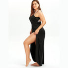 Plus Swimwear Cover-Up Summer Beach Pool Dress - VacationGrabs