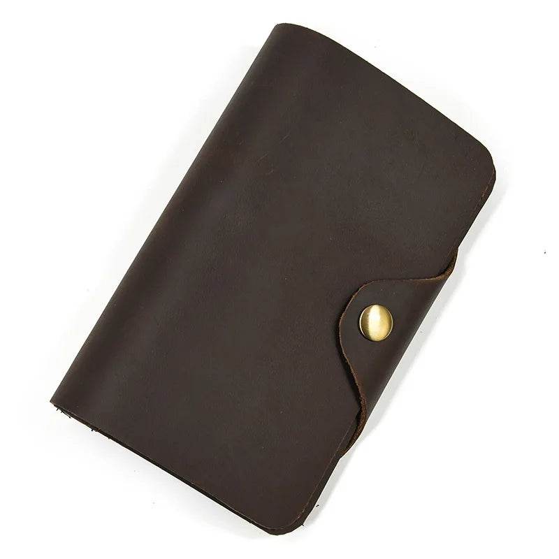 High Quality Men’s Bifold Wallet for Credit Cards Leather Purse - VacationGrabs