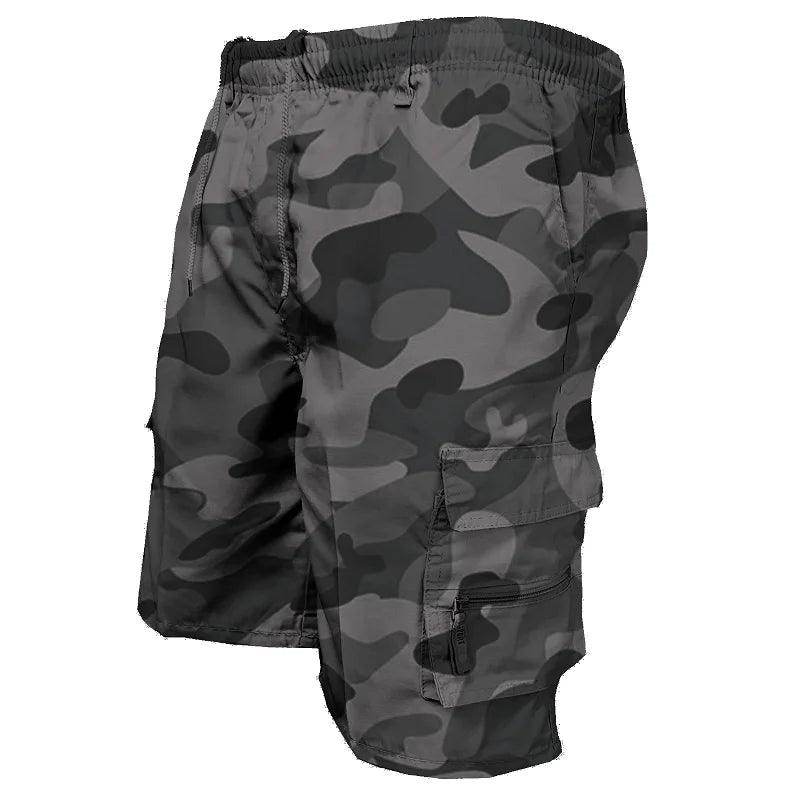 Men's Utility Cargo Shorts Tactical Big Pocket with Plus - VacationGrabs