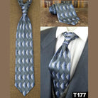 Classic Multicolor Silk Ties: Geometric & Floral Designs - VacationGrabs