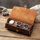 Luxury Leather Watch Box for Watches Jewelry Travel Storage - VacationGrabs
