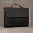 High-Quality Men's Leather Shoulder Bag – Vintage Crossbody - VacationGrabs