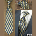 Classic Multicolor Silk Ties: Geometric & Floral Designs - VacationGrabs