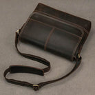 Luxury Designer Men's Messenger Bag – Genuine Leather Crossbody - VacationGrabs
