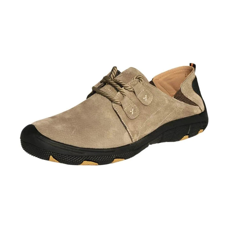 Men’s Suede Leather Casual Wear-Resistant Shoes - VacationGrabs