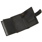 Luxury Full Grain Leather Short Wallet for Men 3-Fold Pure Leather - VacationGrabs